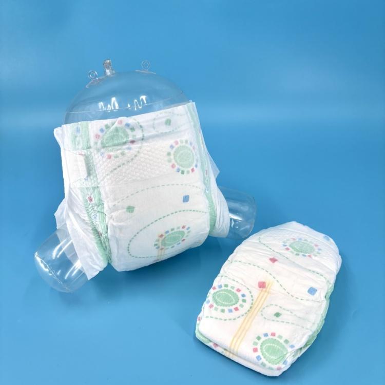 Pañales personalizados super secos de fábrica al por mayor todos los tamaños pañales desechables para bebés a granel