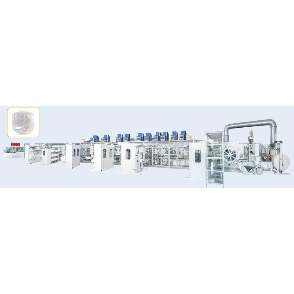Fully Automatic Servo High-speed Three-piece Baby Pull-up Pants Production Machine Line