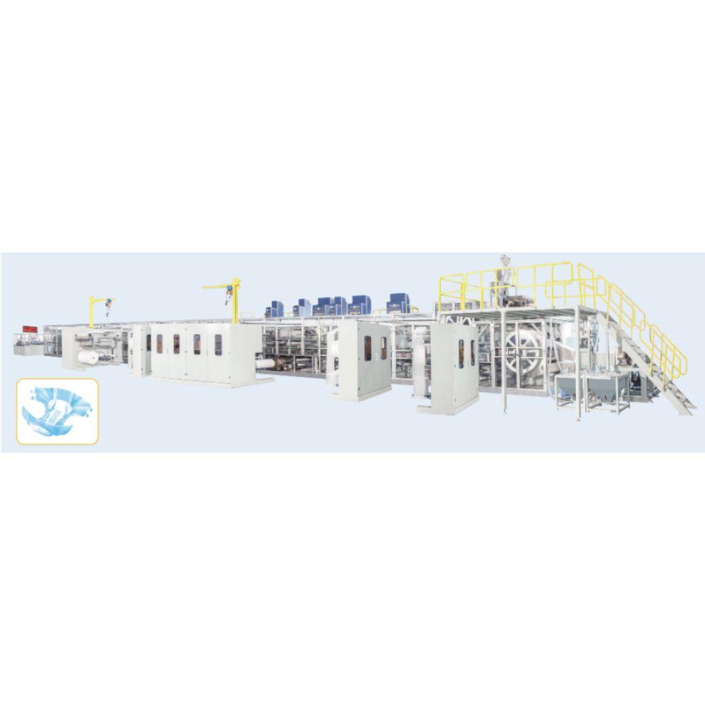 Stable Premium Quality Adult Diaper Making Machine High Speed Full Automatic Incontinent Diaper Production Line