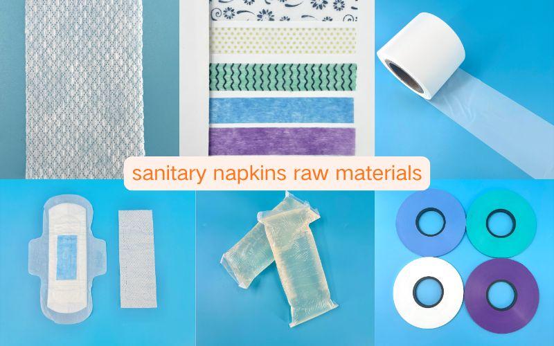 Sanitary Napkin Raw Materials Manufacturer for EU & USA Markets