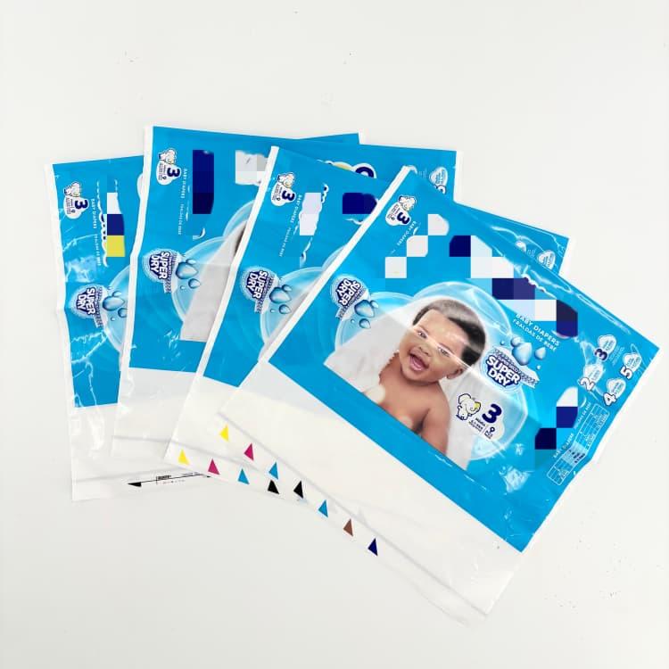 High-Gloss Flexible Packaging Bag for Baby Diapers