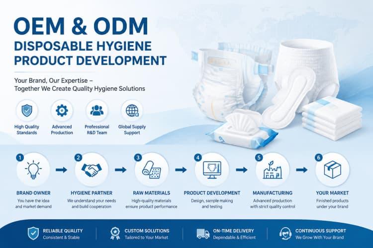 OEM vs ODM in Disposable Hygiene Products: What Is the Difference?